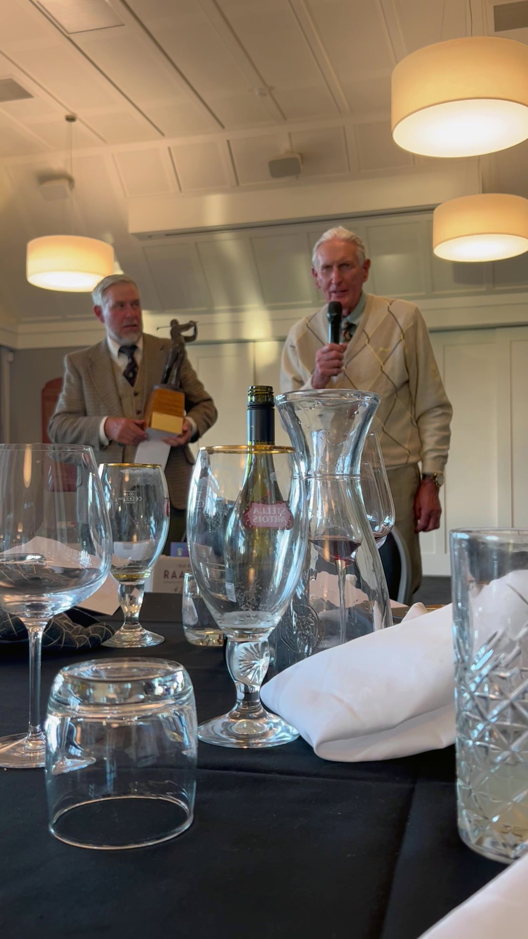 Winner’s acceptance speech 