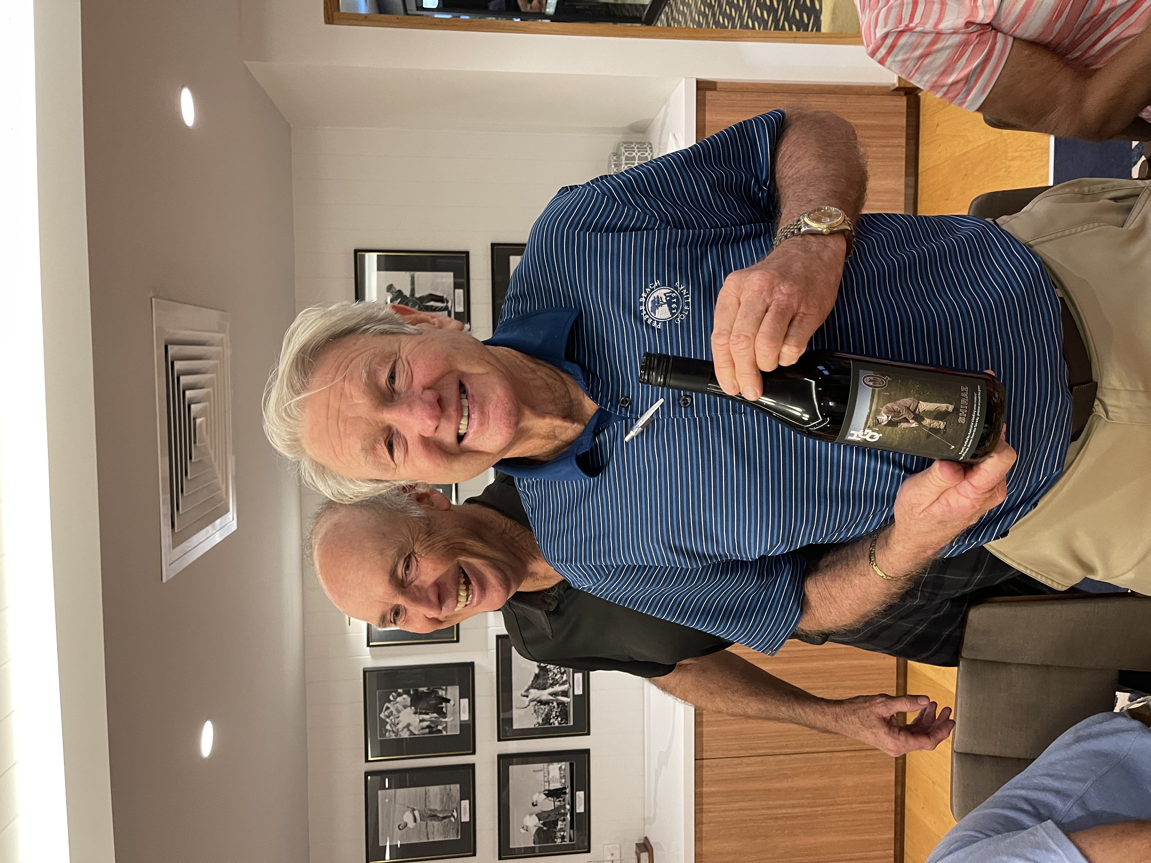 Denis Brosnan (and some fool in the background)