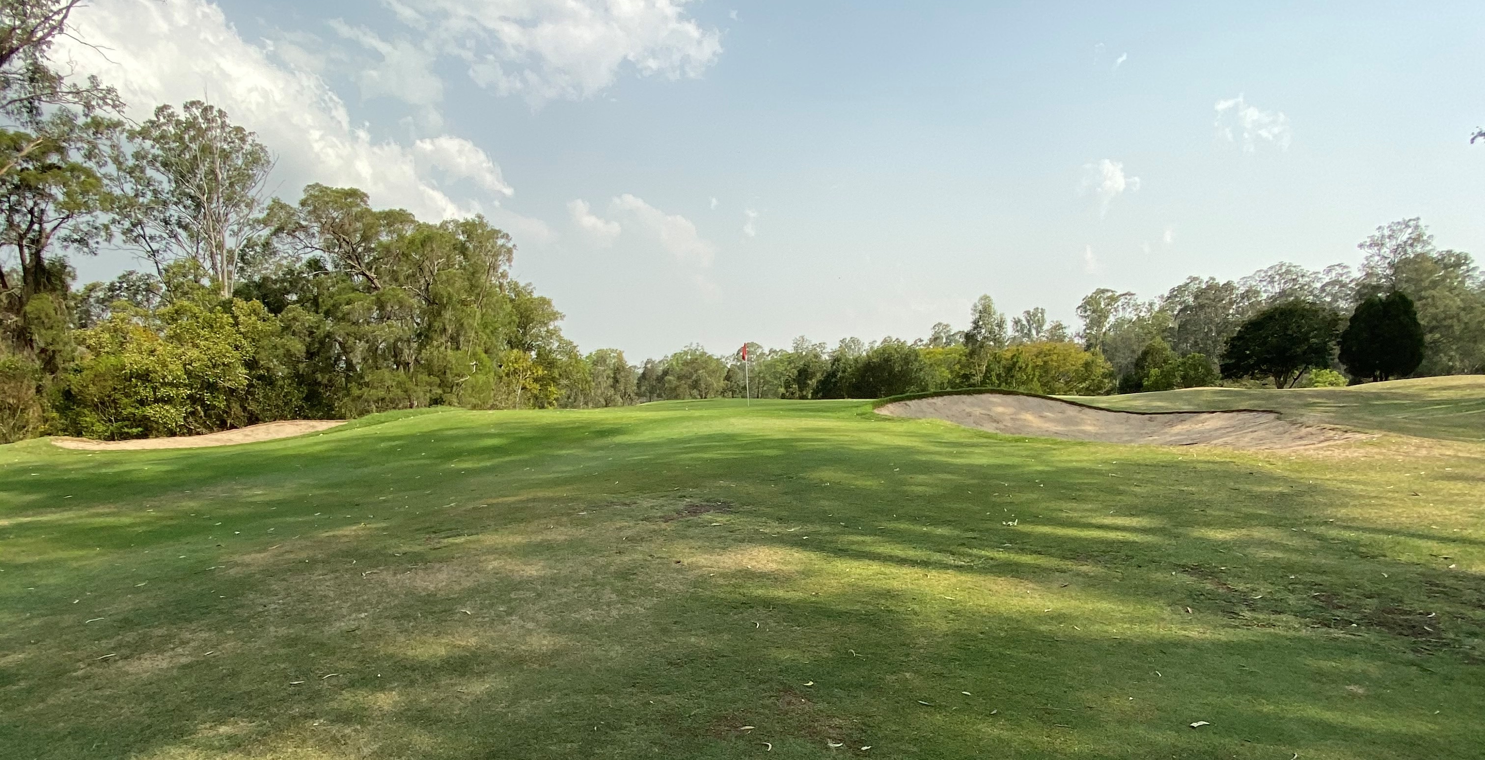 QHSC Day 1 4BBB at St Lucia Hole 8 Par 3 of 112m