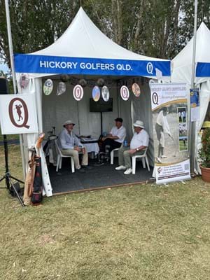 Our tent at the PGA Championship