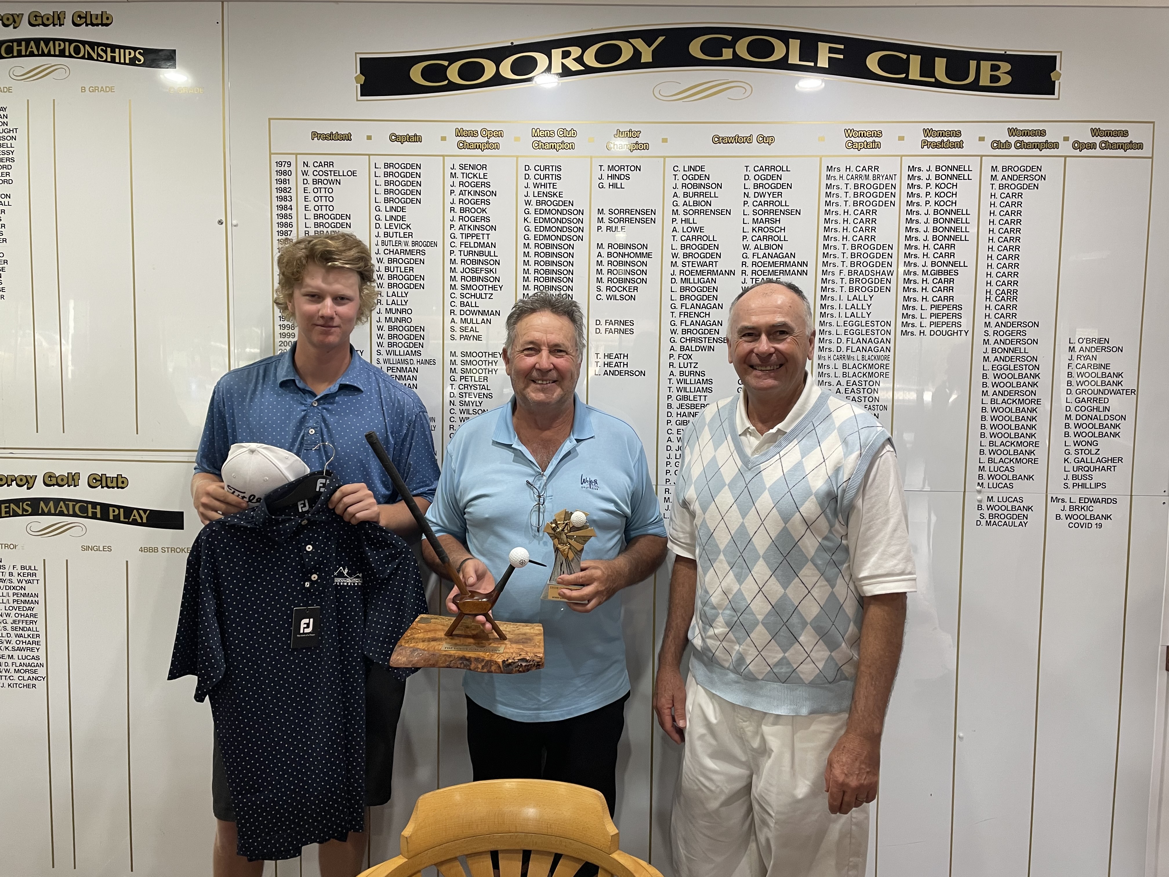 2021 Cooroy's Bobby Jones Trophy (stroke) Champion