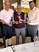 Philip and Henry Akes with Arthur O'Shea
